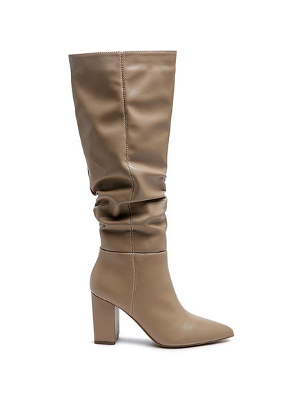 Hanoi Knee High Slough Boot