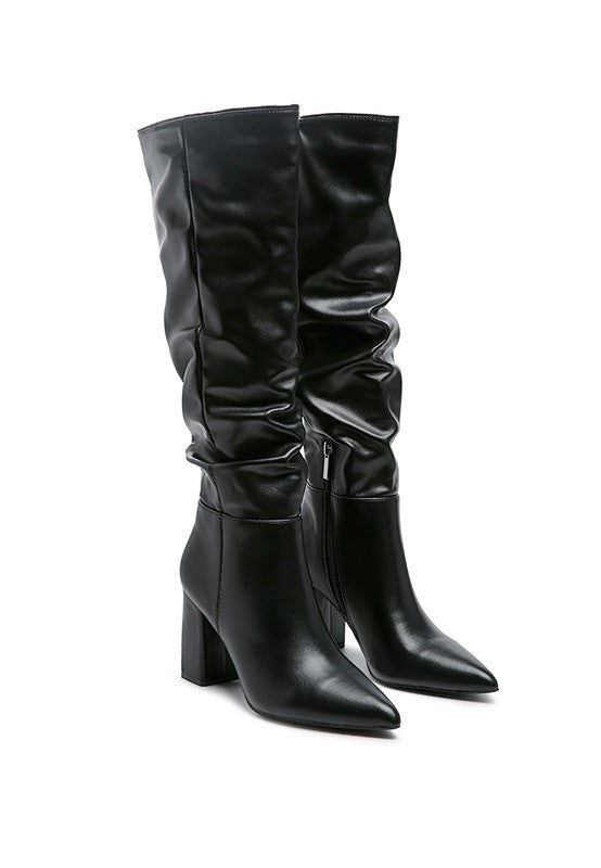 Hanoi Knee High Slough Boot