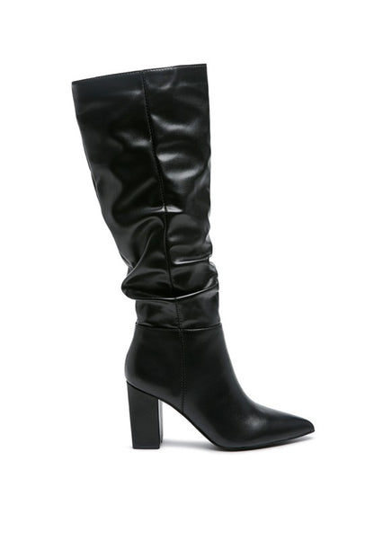 Hanoi Knee High Slough Boot