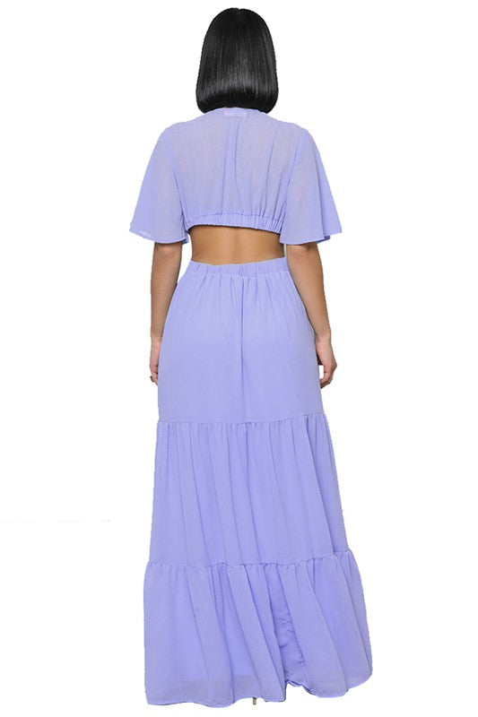 Peeka Boo Maxi Dress