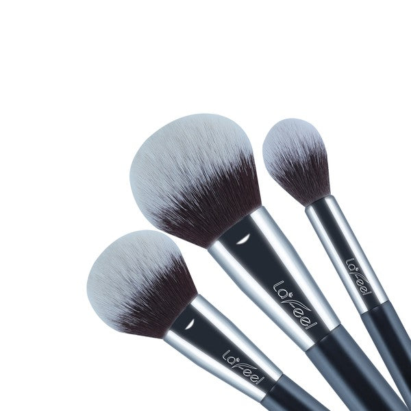 Lafeel Pure Black Collection Makeup Brush Set