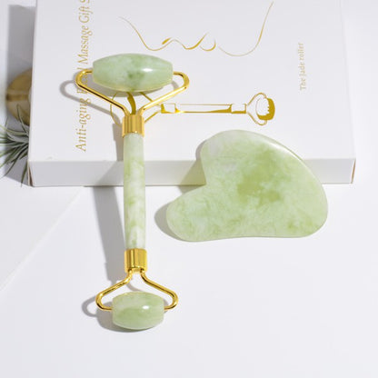 Jade Roller & Gua Sha Set