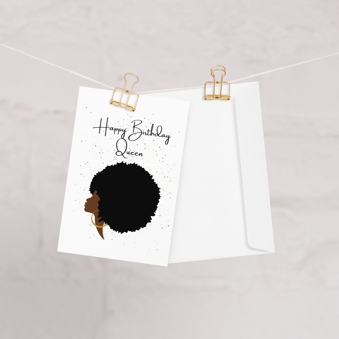 Happy Birthday Queen Greeting Card