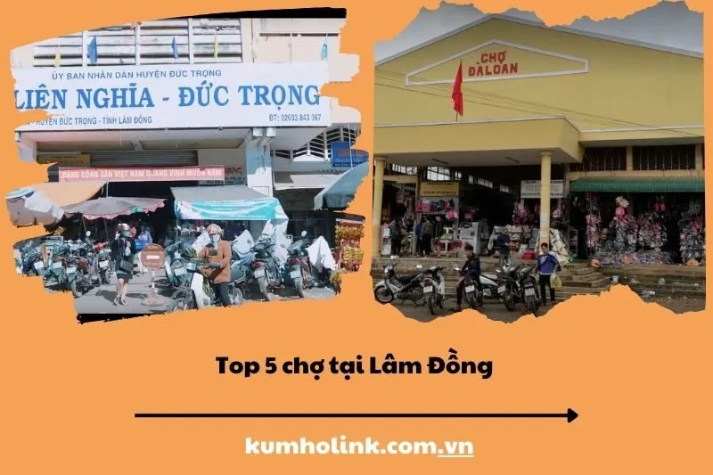 Top 10 chợ Lâm Đồng nổi tiếng nhất