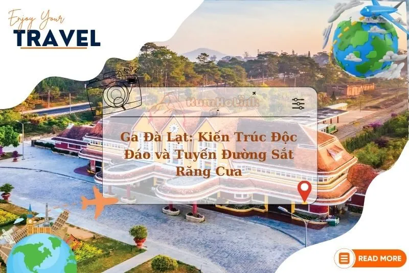 Khám Phá Ga Đà Lạt: Kiến Trúc Độc Đáo và Tuyến Đường Sắt Răng Cưa