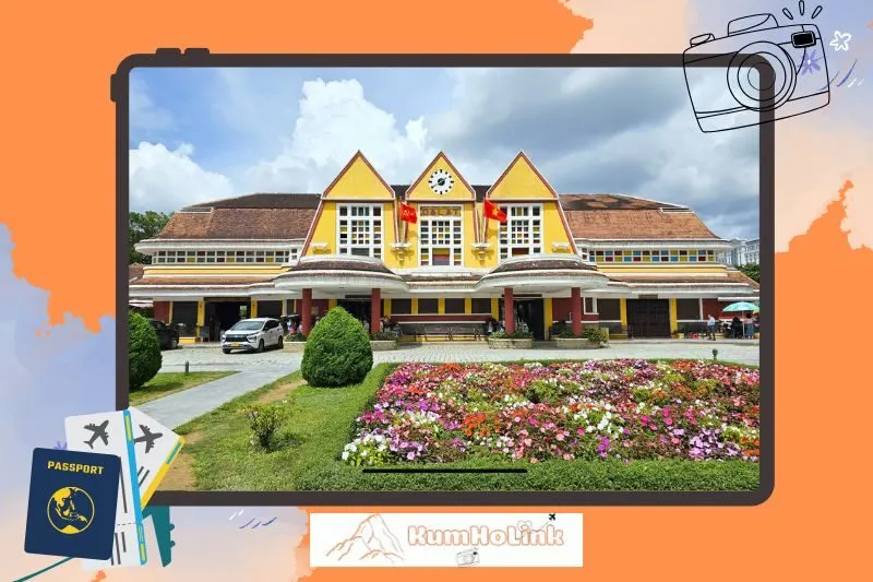 Kiến trúc độc đáo của Ga Đà Lạt